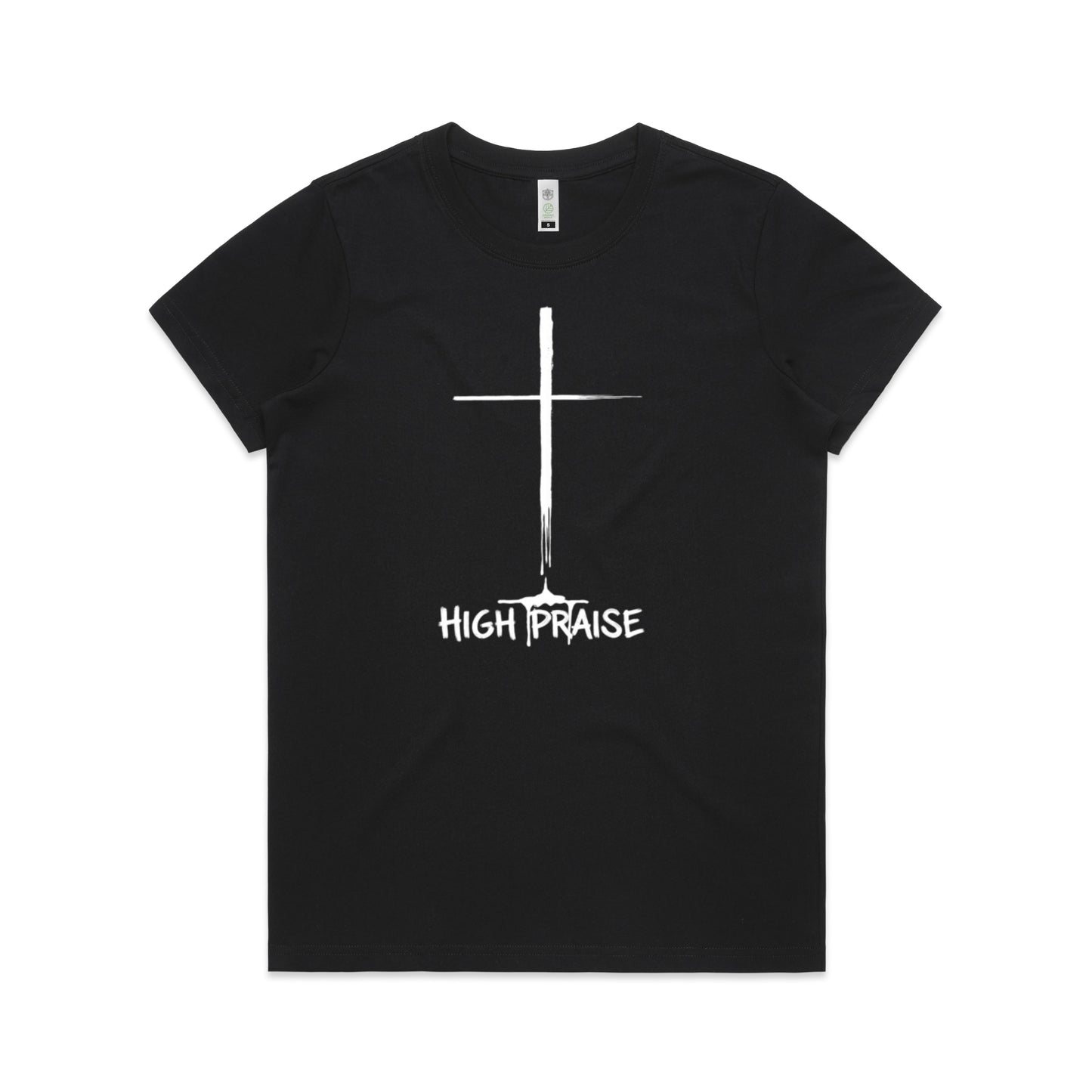 BLEEDING CROSS WOMEN'S T-SHIRT