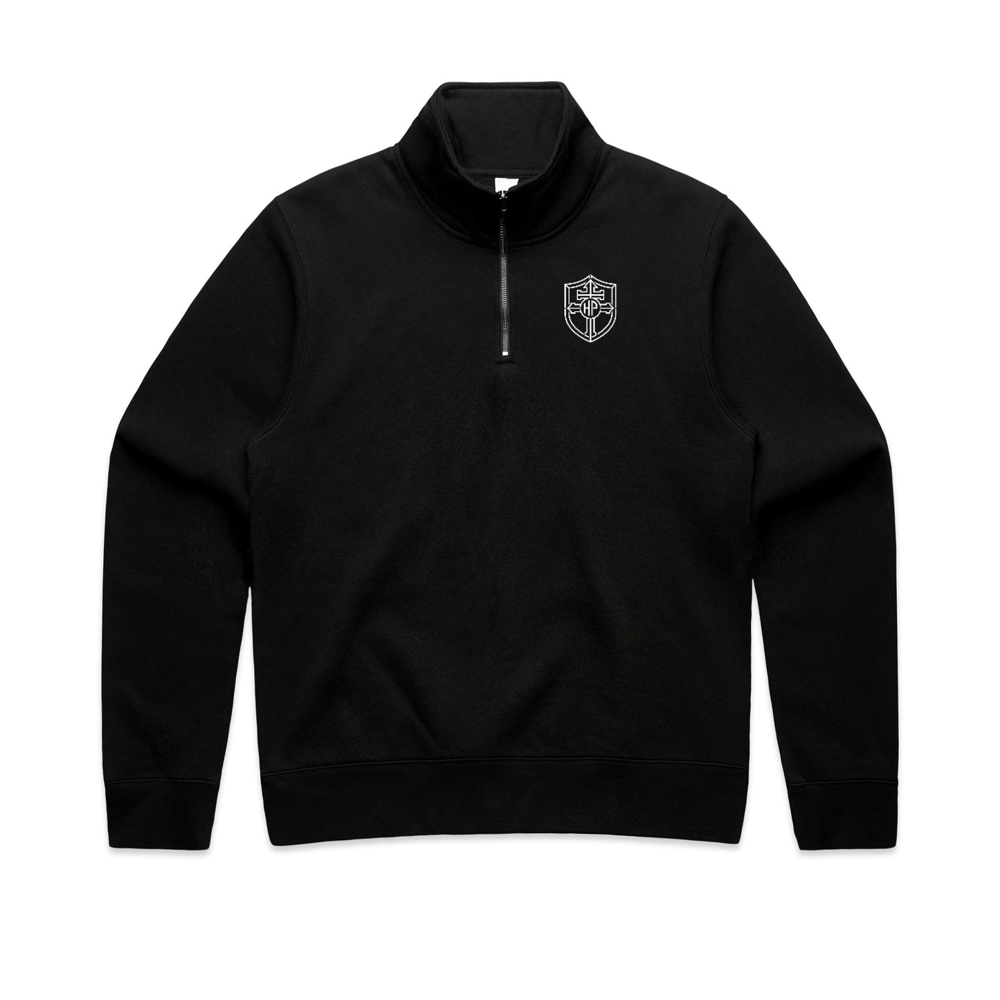 HALF ZIP CREST WOMEN'S CREW