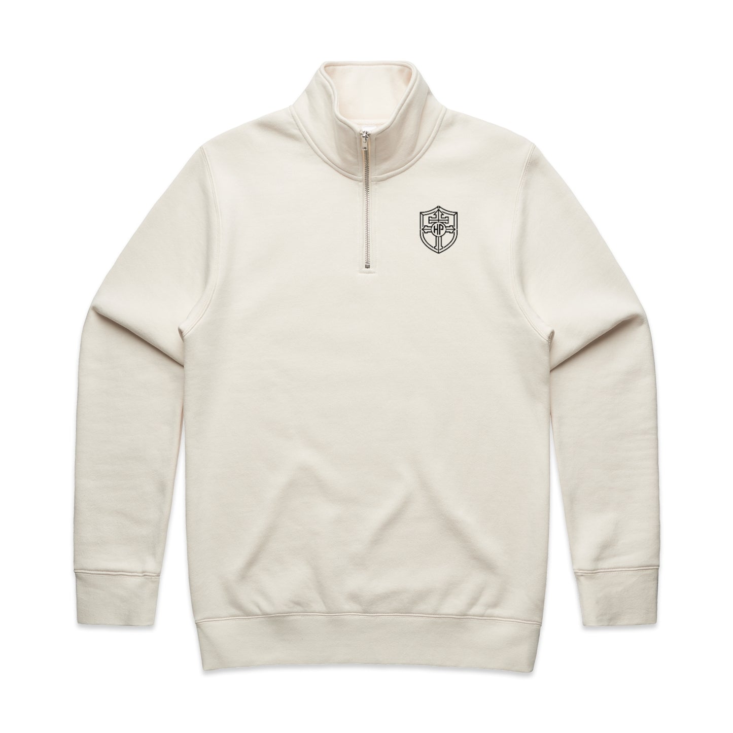 HALF ZIP CREST MEN'S CREW