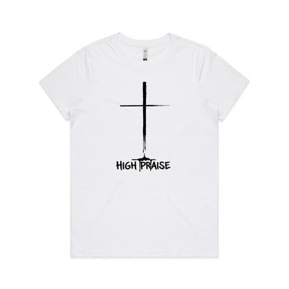BLEEDING CROSS WOMEN'S T-SHIRT