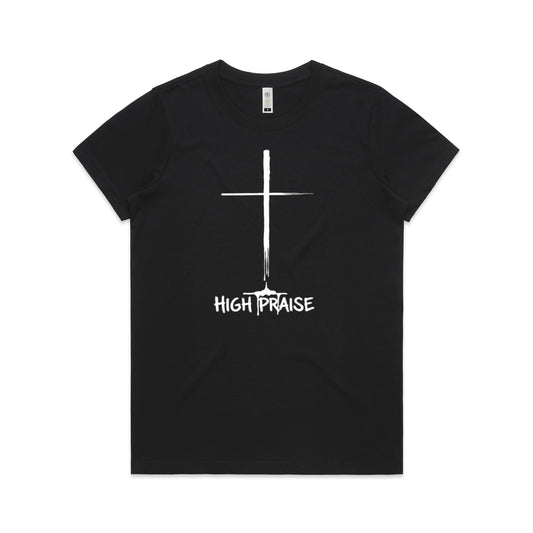 BLEEDING CROSS WOMEN'S T-SHIRT