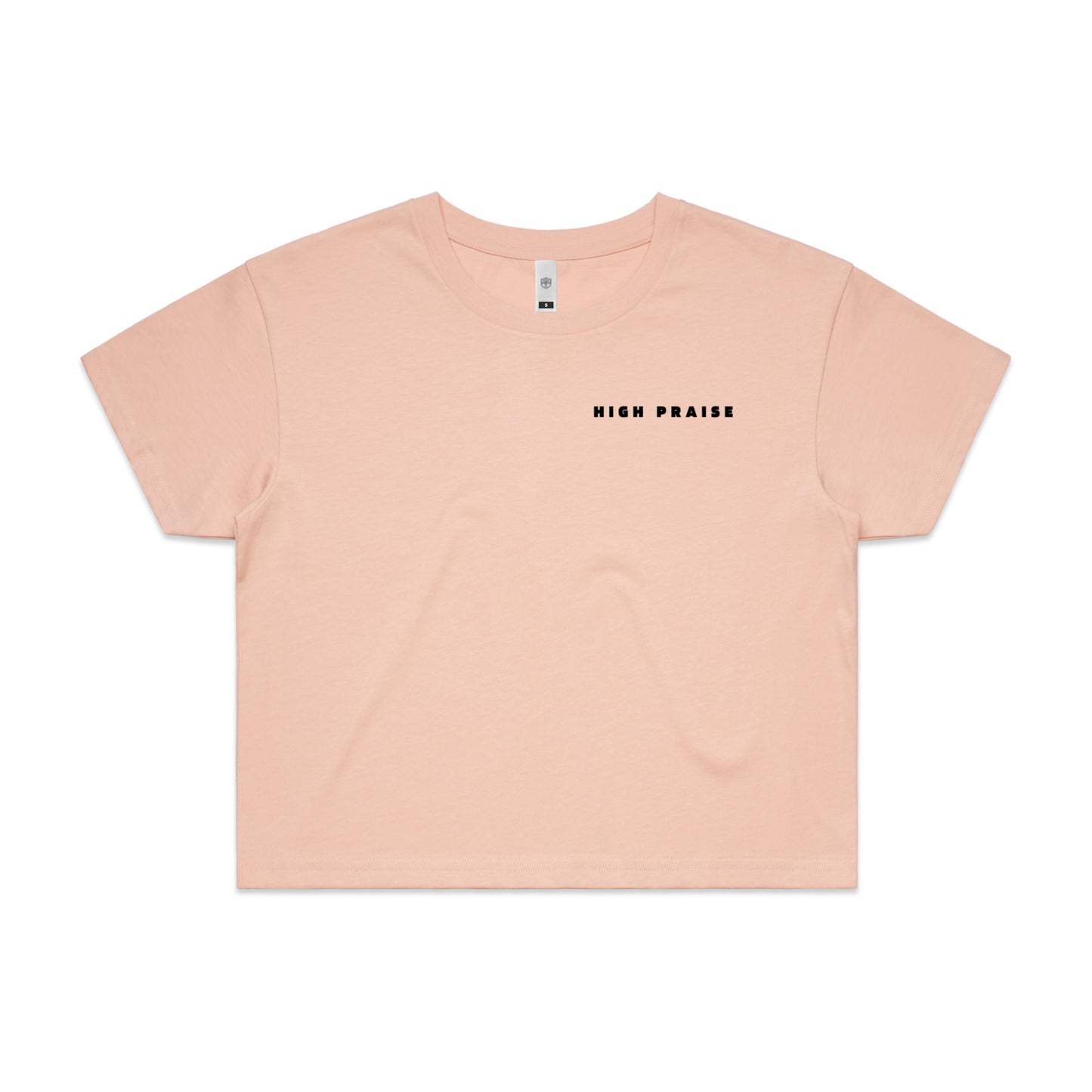 HIGH PRAISE WOMEN'S CROP T-SHIRT