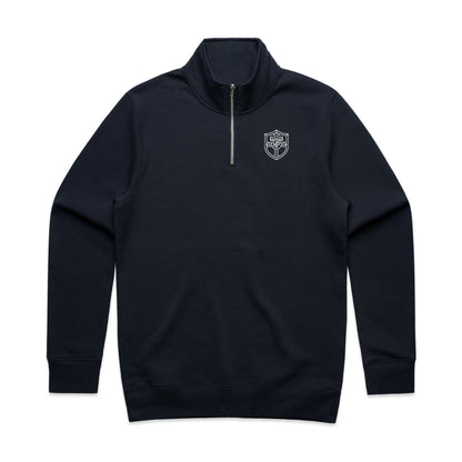 HALF ZIP CREST MEN'S CREW
