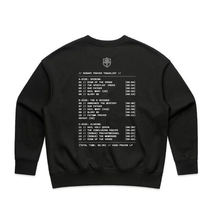 ROSARY MIXTAPE WOMEN'S CREW