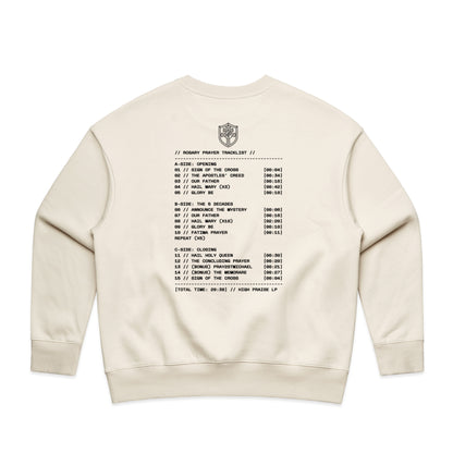 ROSARY MIXTAPE WOMEN'S CREW