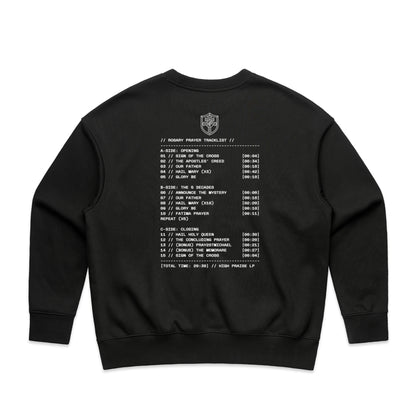 ROSARY MIXTAPE WOMEN'S CREW
