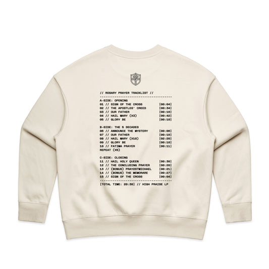 ROSARY MIXTAPE WOMEN'S CREW