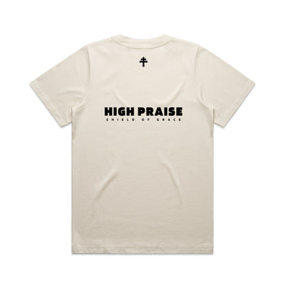 HIGH PRAISE WOMEN'S POCKET T-SHIRT