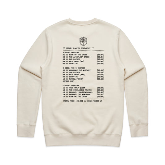 ROSARY MIXTAPE MEN'S CREW