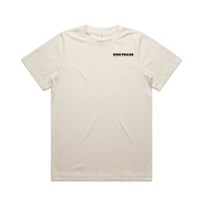 HIGH PRAISE WOMEN'S POCKET T-SHIRT