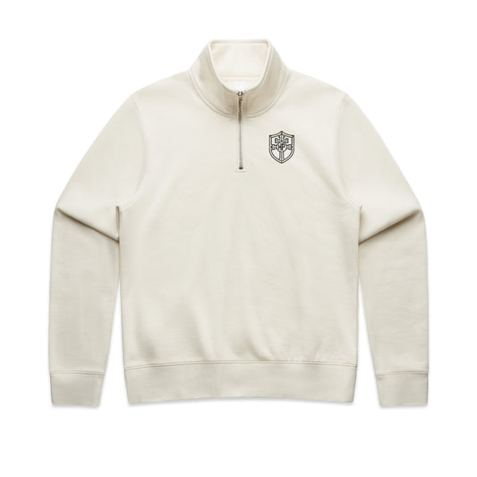 HALF ZIP CREST WOMEN'S CREW